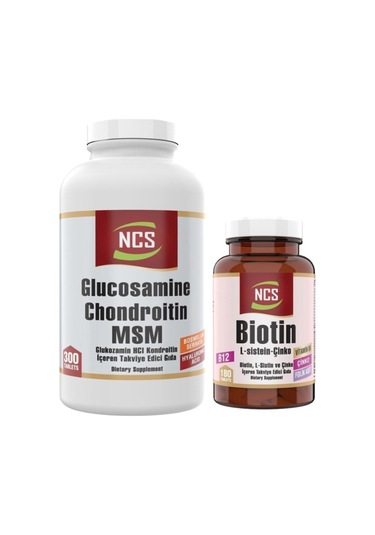 Glucosamine Chondroitin Msm 300 Tablet+biotin 180 Tablet