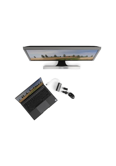 Usb Hub, 4 Ports, Usb 2.0, 480 Mbit/s, Siyah