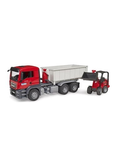 Bruder Man Tgs Damperli Kamyon & Schaffer Yükleyici BR03767
