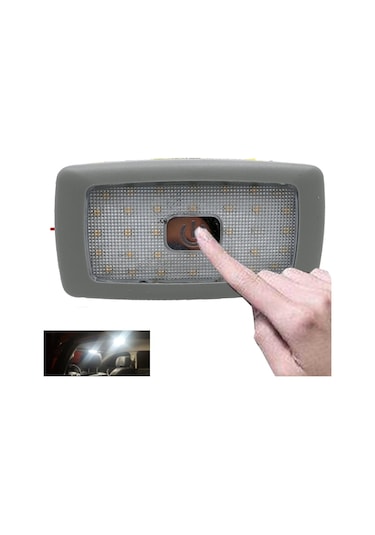 Sanel Led Lamba 12v 34 Ledli İç Aydınlatma Dokunmatik Sıcak Beyaz