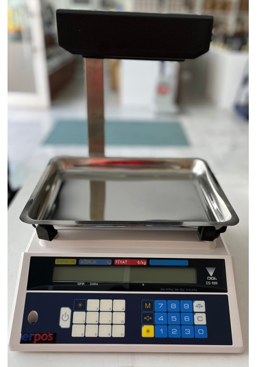 Dıgı 15 Kg Onaylı Pilli Tartım Terazisi