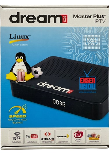 Dreamstar Master Plus Hd Linux Uydu Alıcı Freetv