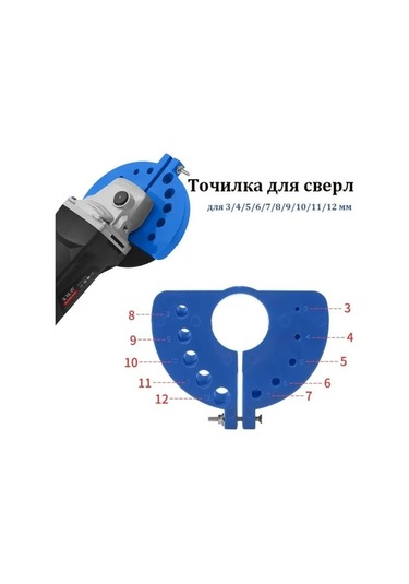 Besthome1 Matkap Ucu Bileme Tekerleği 3-12mm Hızlı Kolay 100/125 Açılı Taşlama İçin El Makinesi İpuçları İçin Ideal