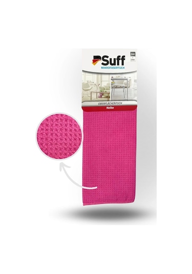 Suff Karanfil Mikrofiber Bez 40x40 Renkli
