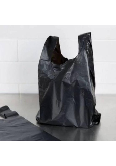 Siyah Atlet Poşet 1kg Orta Siyah Orta