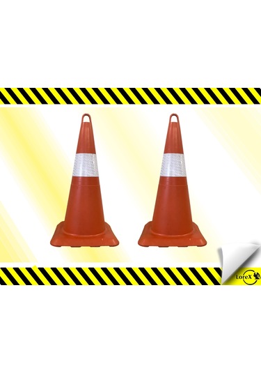 Lorex Lr-0250 Kırılmaz Trafik Konisi 2'li