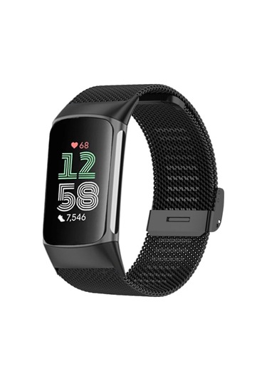 Fitbit Charge 6/5 Milanese Mesh Saat Kayışları İçin Yedek Saat Kayışları Hk