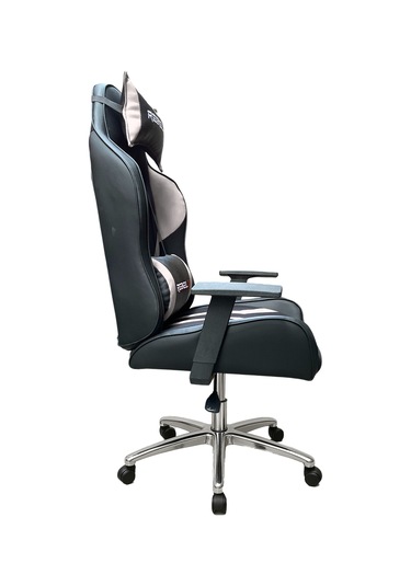 Oyuncu Koltuğu Basic Krom Ayak Beyaz Renk