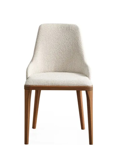 Elara Yemek Odası Takımı Yemek Masası + 4 Adet Sandalye Kahverengi