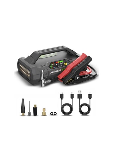 Lokithor Ja3000pro 12v 3000amp Lifepo4 Akıllı Akü + Pompa + + Led Lamba