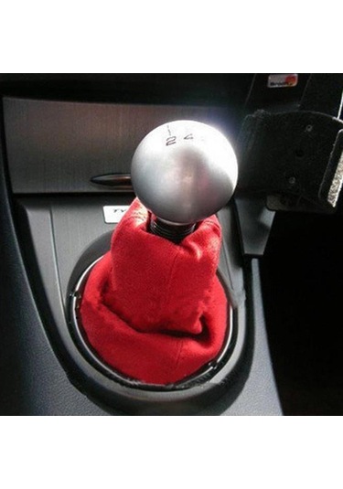 Wezone Honda Civic İçin 6 Vitesli Manuel Vites Kolu Başlığı - Gümüş Renkli, Ergonomik Ve Dayanıklı Metal Gümüş