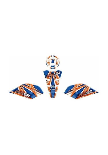 Cf Moto 250 Sr 2020 - 2024 Uyumlu Tank Pad Set