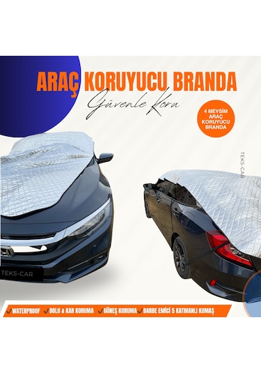 Universal Güneş&dolu&kar Koruyucu 5 Katlı - 4 Mevsim Oto Brandası
