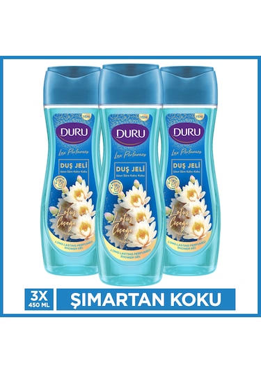 Duru Perfume Lotus Çiçeği Duş Jeli 3 x 450 ML