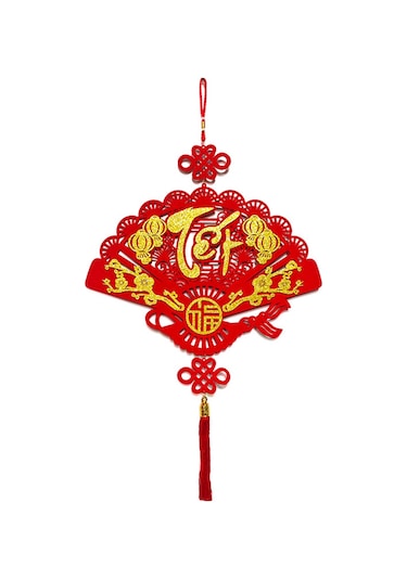 Geeroyoo 2025 Yılan Yılı Vietnam Yeni Yıl Dekoru - Geleneksel Kumaş Asılı Süs, Barış Ve Dostluk Sembolü