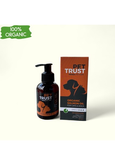 Pet Trust Herbal Pet Care Organik Somon Yağı 100 ML