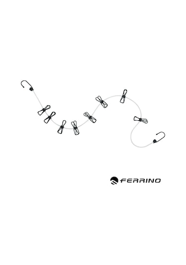 Ferrino Elastik  Çamaşır İpi Çok Renkli