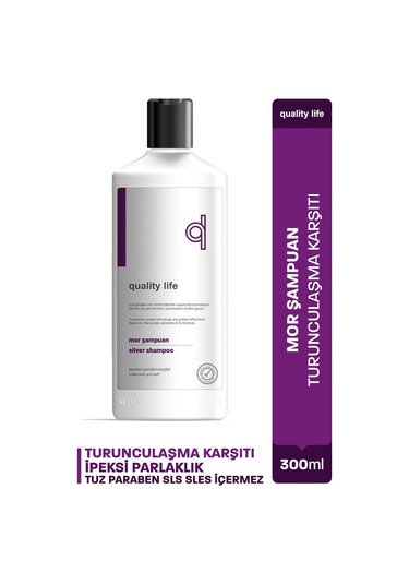 Ql Turunculaşma Karşıtı Mor Şampuan 300 ML