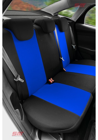 Ecoline Serisi Universal Oto Koltuk Kılıfı Mavi