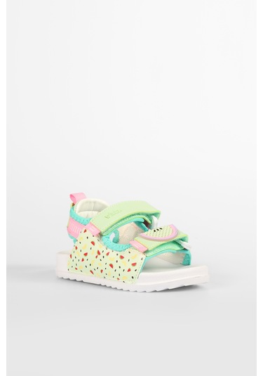 Vicco İnkagi Anatomik Kız Çocuk Sandalet Yeşil