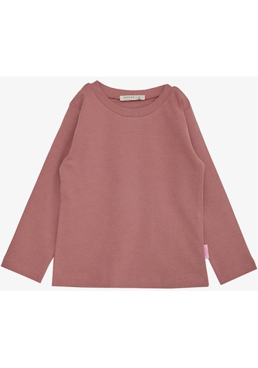 Breeze Kız Çocuk Uzun Kollu Tişört Basic 1-4 Yaş, Gülkurusu Gül Kurusu
