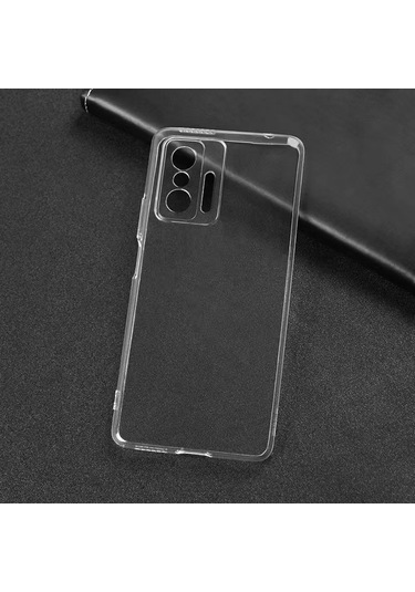 Xiaomi Mi 11t Pro 5g Kılıf Zore Süper Silikon Kapak Renksiz