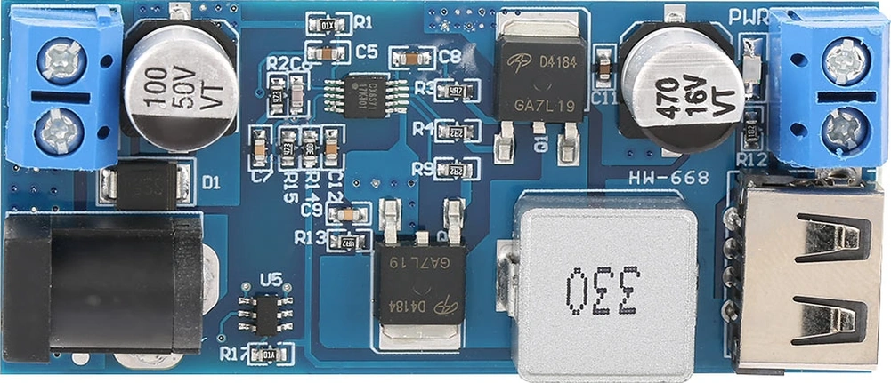 Tenfowee Xh-m249 9-36v Dc'den 5v 6a'ya Dönüştürücü Modül, 30w Usb Hızlı Şarj, Kararlı Çıkış, Kolay Kablolama Terminali