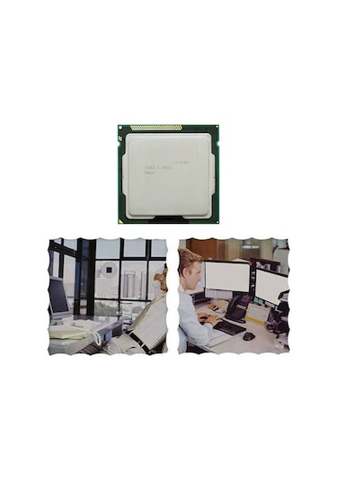 Core I3 2100 Cpu Lga1155 İşlemci 3mb B75 Madencilik Anakartı İçin