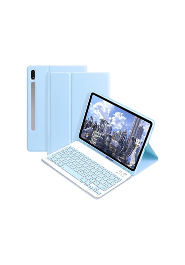 Maiyame "tab S9 Kılıf + Bluetooth Klavye - 80 Gün Bekleme, 60 Saat Kullanım, Su Geçirmez" Optik