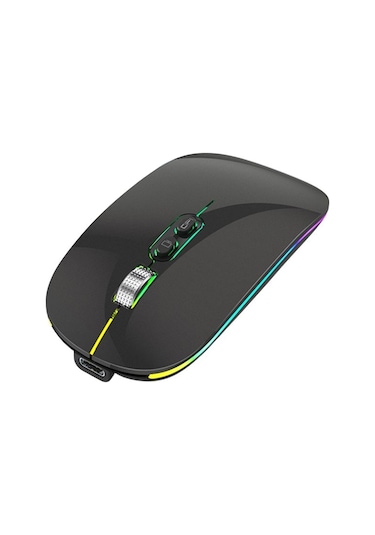 Mufunye 2.4g Ve Bt5.1 Çift Modlu Kablosuz Ergonomik Fare - 3 Dpı Ayarı, 500mah Şarj Edilebilir Pil 001