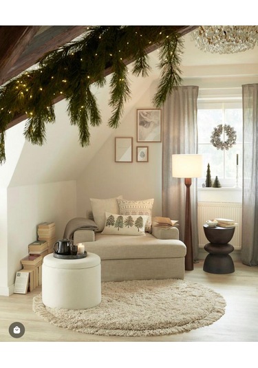 Mode Siesta Kuş Tüyü Berjer 01 Kırık Beyaz Keten Kumaş İşbir Süng Kırık Beyaz