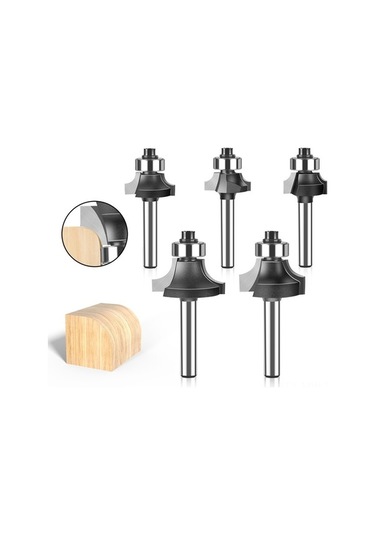 Ebitda 1/4 İnç & 6mm Tungsten Çelik Freze Uç Seti - 5 Adet, Pratik Ve Uygulamalı Uçlar