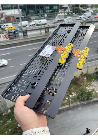 Garlfield Özel Tasarımlı Pleksi Plakalık