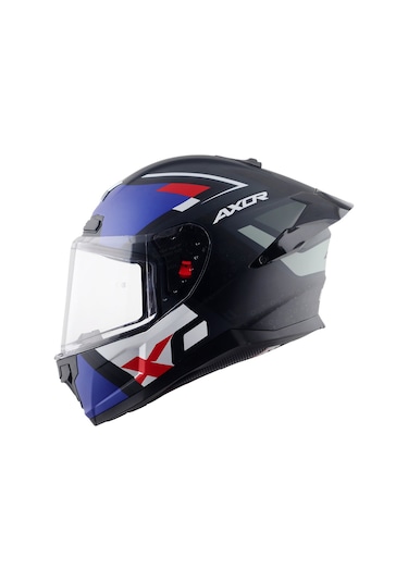 Axor Saber X Sports Kapalı Kask Mavi - Siyah