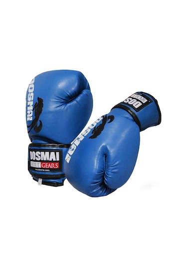 Dosmai Profesyonel Hava Alır Boks Kick Boks Eldiveni Mavi El344 Mavi
