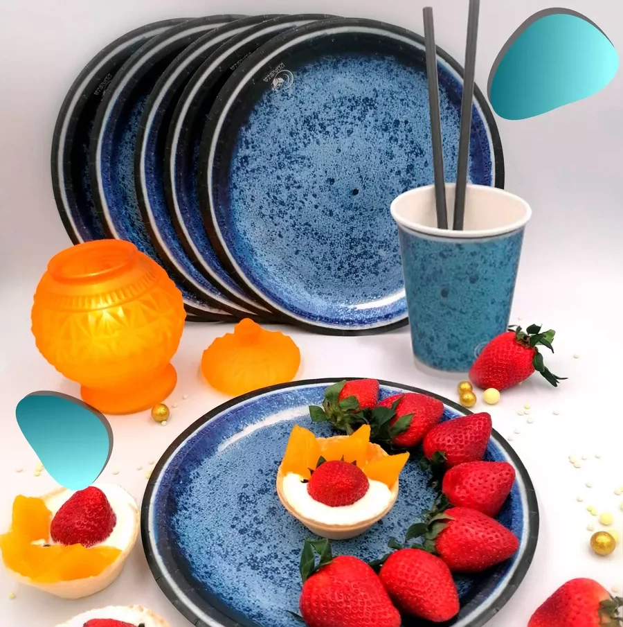 Kartonia Tek Kullanımlık Karton Tabak Ve Bardak Seti 236686326 30