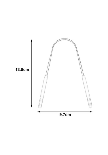Dolıty Diller Kazıyıcı Taze Nefes Için Temizleyici Siyah