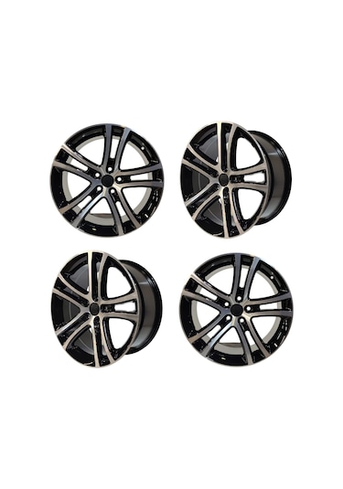 4 Adet Sonıc 1032 8 18 5 112 Et40 73.1 Black Mack Jant Takım