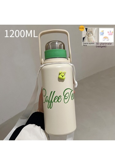 Velvettides Su Bardağı Termos Bardak Kız Kapaklı Büyük Kapasiteli Isıtıcı 316 Sonbahar Ve Kış Çayı Ayırma 2023 Yeni Minimalist Bardak