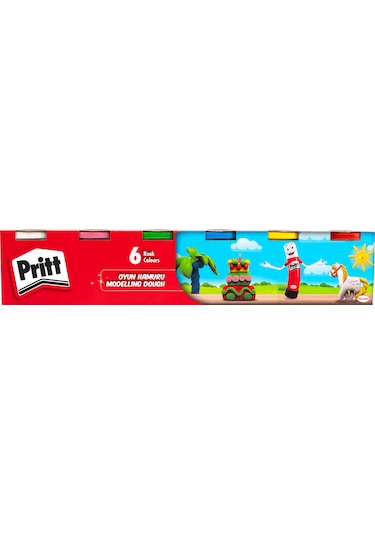 Pritt Oyun Hamuru 6x100 6 Renk