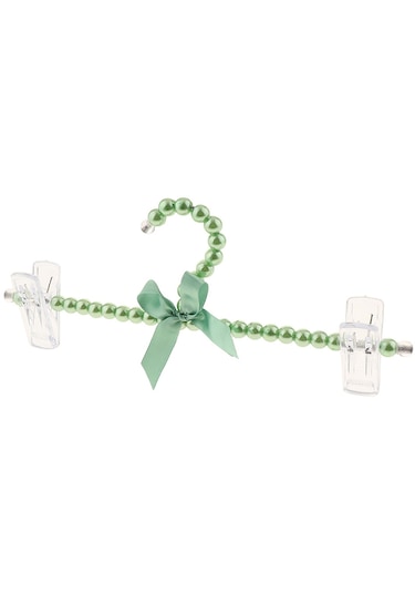 Homyl Prenses İnci Boncuklu Elbise Askıları Kızlar Yeşil Yeşil