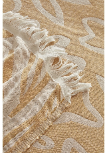 Karaca Home Bouquet Çift Kişilik Müslin Pike Sarı 200.22.11.0299