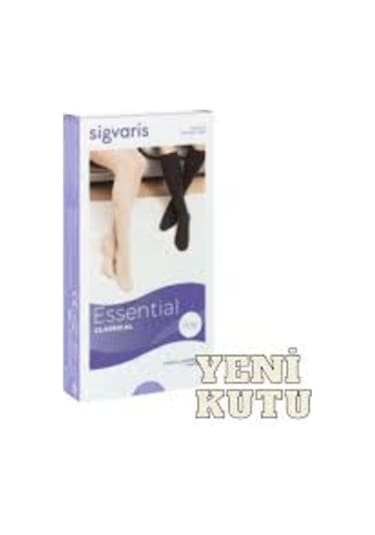 Sigvaris Top Fine Select Ccl2 Diz Üstü(Kasığa Kadar)Varis Çorabı Siyah CCL2 S Açık Uzun