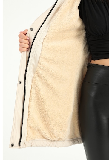 Modaplaza Kadın Kaban 60045- Taş K21KBLGN60045KBNTAŞ Taş