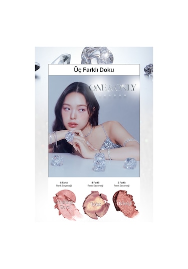 Yansımalı Krem Dokulu Çok Amaçlı Tekli Far Muzıgae Mansıon One&only Shadow Twist Pearl Splash Pearl Splash