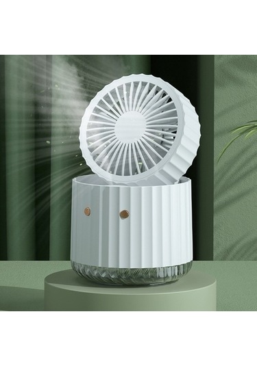 Pw01 Led Sprey Nemlendirici Hava Soğutucu Beyaz Luhawı Beyaz Yok Masaüstü Buharlı 5 W 100 Adetten Az