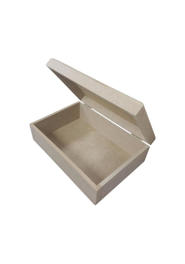 Ahşap Dikdörtgen Kutu 20x14cm