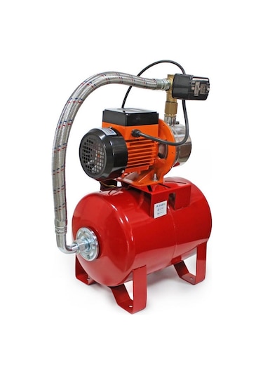 12 Volt Dc Fırçasız Motorlu Solar Hidrofor 3 Kat 3 Daire 24 Litre Tank