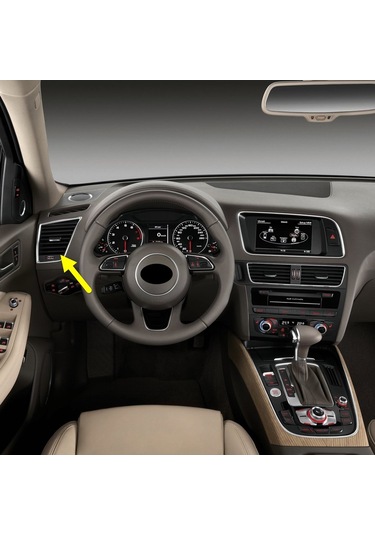 Audi Q5 2013-2016 Ön Torpido Sol Havalandırma Izgarası 8r1820901g