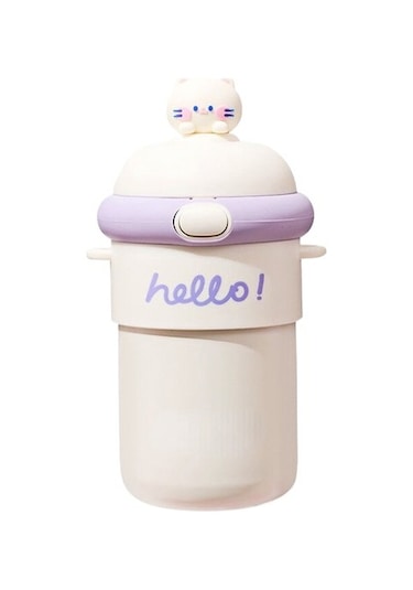 Öğrenci Süper Sevimli Cam Bardağı Geçer Ve Hasır Fincan Ins Tarzı Kız Yüksek Bir Görünüme Sahiptir Ve Küçüktür Dango Su Bardağı 500ml 9tabj0 Diğer